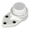 Picture of IP69K Plastic 3 Bolt Bracket Food Safe Bearing with End Cap
