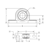 Picture of Low Base Pillow Block NT600 Composite Sleeve Bearing